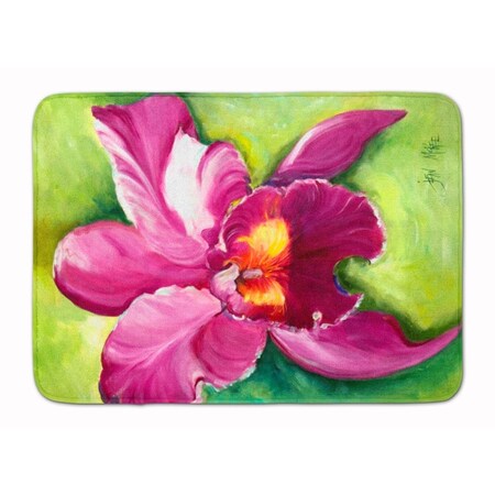 Carolines Treasures Orchid Machine Washable Memory Foam Mat JMK1120RUG